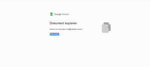 Google Sheets kopiranje dokument